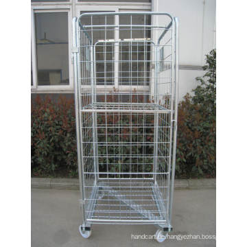 Aufbewahrungsrolle Trolley Mesh Rollkäfig